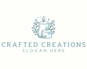 Candle Boutique Decor logo design