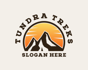 Mountain Peak Camping logo design