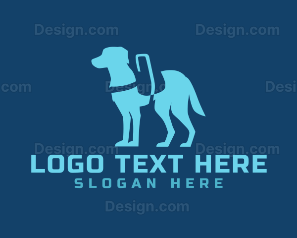 Modern Service Dog Logo