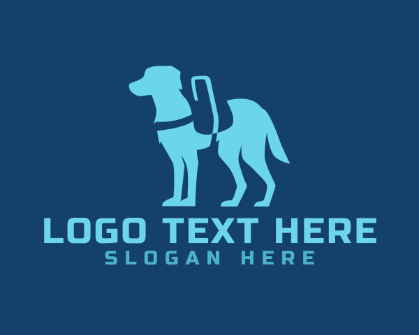 Dog Sitting logo example 2
