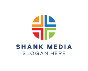 Modern Media Sphere logo design