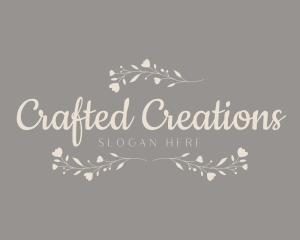 Floral Wedding Business logo design