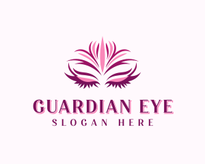 Makeup Beautician Eyelash logo design