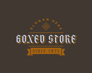 Western Banner Store logo design