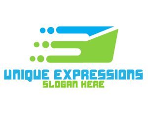 Express Mail Delivery logo design