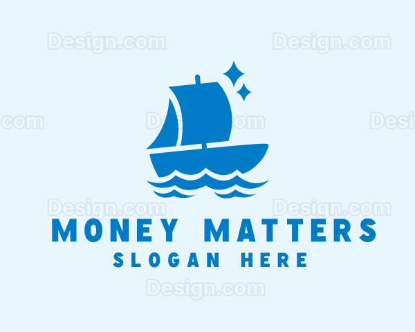 Maritime Boat Sailing Logo