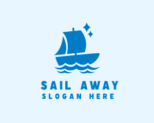 Maritime Boat Sailing logo design