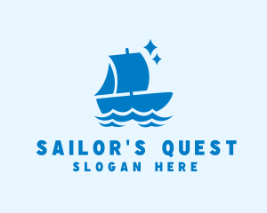 Maritime Boat Sailing logo design