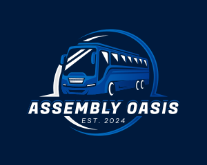 Bus Commuters Vehicle Logo