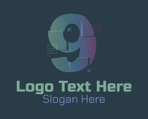 Screen logo example 1