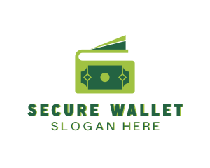 Financial Money Wallet logo design