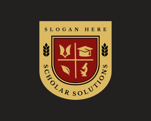 College Education Shield logo design