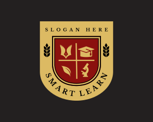 Education - College Education Shield logo design