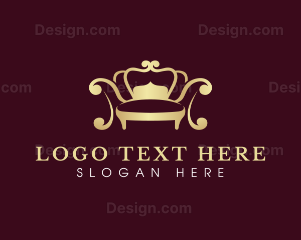 Crown Sofa Decor Logo