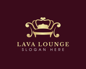 Crown Sofa Decor logo design