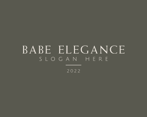 Elegant Luxury Company logo design