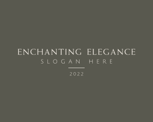 Elegant Luxury Company logo design