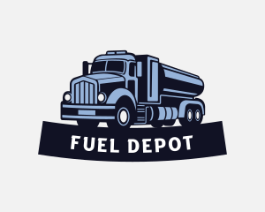 Truck Gasoline Petroleum logo