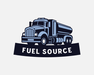 Truck Gasoline Petroleum logo design