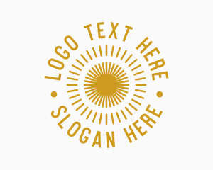 Golden Sun Ray logo
