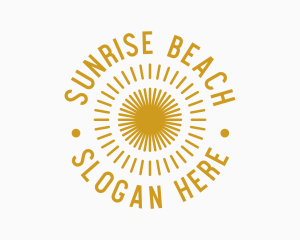 Golden Summer Sun logo