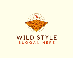 Michigan Detroit Style Pizza  logo design