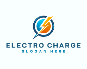 Lightning Bolt Electric logo design