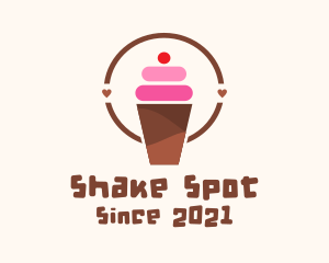 Cherry Smoothie Shake logo