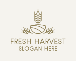 Wheat Farm Gardening  logo design