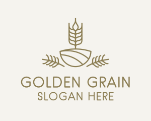 Wheat Farm Gardening  logo design