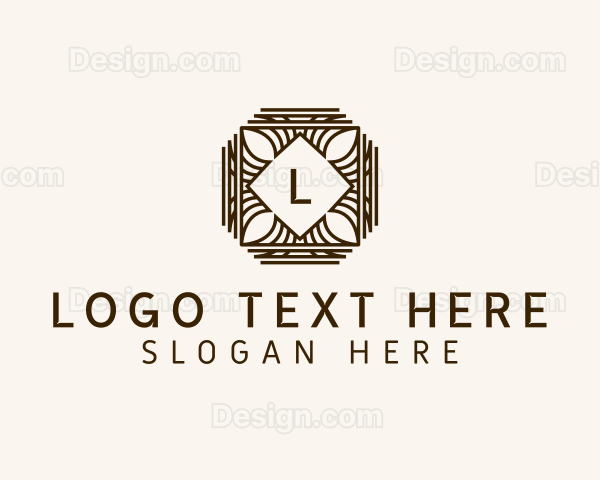 Leaf Wood Carving Logo