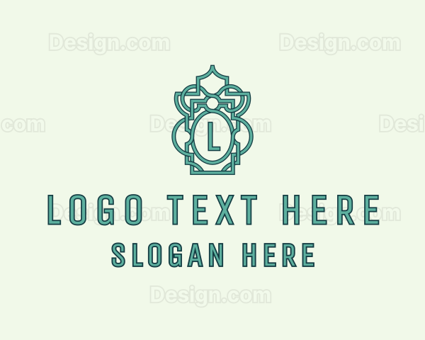 Islamic Frame Pattern Logo