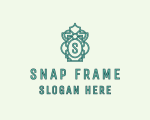 Islamic Frame Pattern logo design