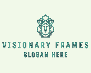 Islamic Frame Pattern logo design