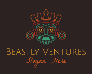 Ancient Aztec Beast logo design