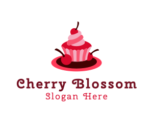 Cherry Sweet Cupcake logo