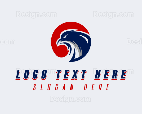 Patriot Bald Eagle Logo