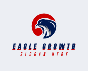 Patriot Bald Eagle  logo design