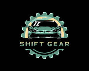 Mechanic Car Gear logo design