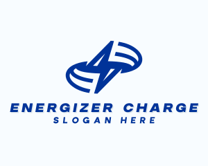 Power Lightning Bolt logo design