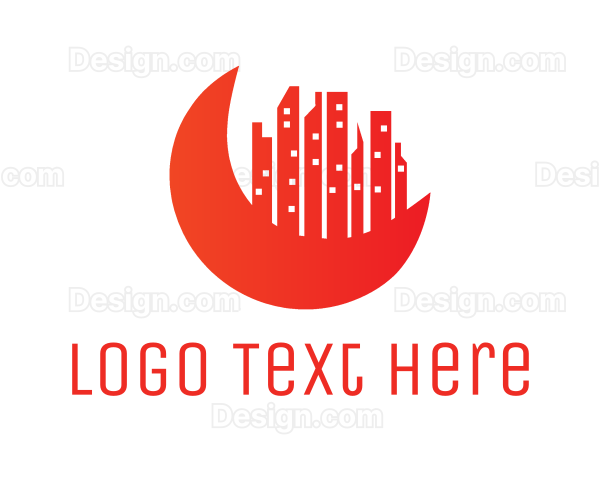 Red Moon City Logo