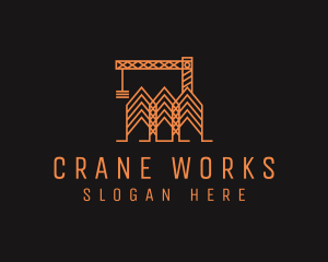 Property Building Crane logo