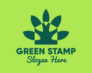 Green Eco Home Gardening logo design