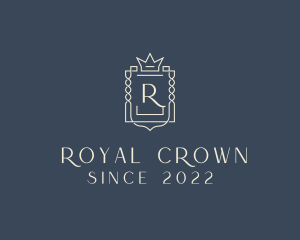 Elegant Royal Shield logo