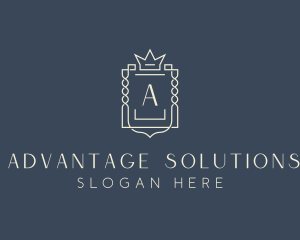 Elegant Royal Shield logo design