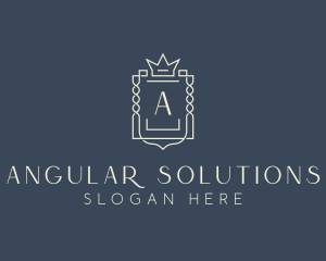 Elegant Royal Shield logo design