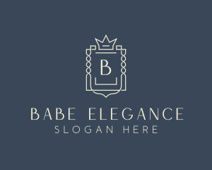 Elegant Royal Shield logo design