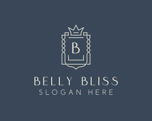 Elegant Royal Shield logo design