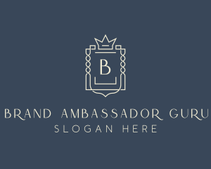 Elegant Royal Shield logo design