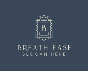 Elegant Royal Shield logo design